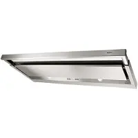 NOVY 693 uitschuifkap 90 cm inox