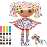 Lalaloopsy pop Color me - Zelf in kleuren - Mode poppen - Poppen - Uit wasbaar stift