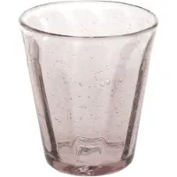 Tognana - Kolors - CADEAU tip - Waterglas - tumbler - 34cl - Mond geblazen - Ciclamino Roze/ Pink - set a 12 stuks