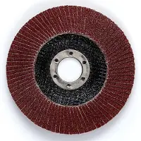 Mar-pol Lamellenschijf 125mm conische P80 (10st)