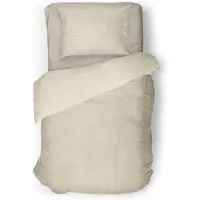 Eleganzzz Dekbedovertrek Teddy Rib Fleece - beige 140x200/220cm