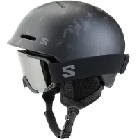 Salomon Skihelm Kids Player Combo Black Tie & Dye-49 - 53 cm