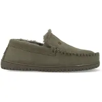 Warmbat Grizzly Suede Heren Sloffen - Groen
