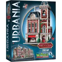 Wrebbit 3D Puzzel - Urbania Fire Station (285 stukjes)