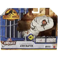 Jurassic World Dominion Uncaged Rowdy Roars Atrociraptor-figuur