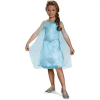 Muovijalelu DISNEY - FROZEN, ELSA JURK BASIC PLUS, MEISJES S (5 - 6)