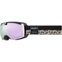 Cairn - Skibrillen - Pearl SPX3 Mat Black Leopard voor Unisex - Zwart