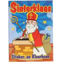 Boek Specials Nederland BV Sinterklaas Stickeren Kleurboek