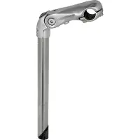 Ergotec Fietsstuurpen Duiker Ergot.Kobra Vario 25.4/25.4/90 Rég.Alu/Inox Arg - - Gemengd - Zwart