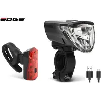 Edge Verlichtingsset Edge Razor 60 Lux - USB - StVZO goedgekeurd (incl. remlichtfunctie)
