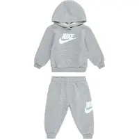 Nike Kids Joggingpak 'CLUB FLEECE' grijs gemêleerd / wit