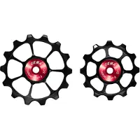 Cema derailleurwieltjes sram axs +xplr full ker. 12v zwart