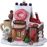 Lemax Dudley's donut shop b/o 4.5v kerstfiguur