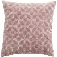 Nordal kussenhoes rose velvet bloemen dessin 50x50