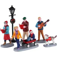 Lemax Merry songs set of 6 kerstfiguur