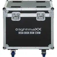LightmaXX TOUR CASE 2x VEGA Dusk BSW - Case voor moving head