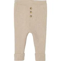 Vertbaudet Tricot meegroeilegging baby gemêleerd beige