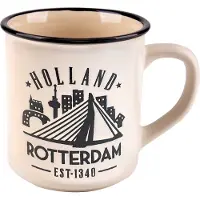 Matix Campmug Rotterdam Wit - Souvenir