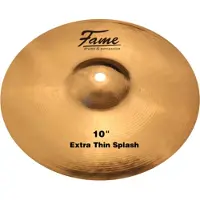 Fame Masters B20 Extra Thin Splash, 10", Natural Finish - Splashbekken