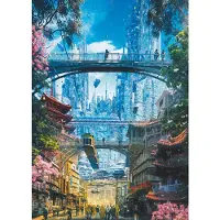 Heye Markets District - Puzzel 1000 stukjes - 70 x 50 cm - Future Cities