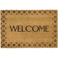 MD-ENTREE MD Entree - Deurmat - Kokosmat - Finesse - Stars Welcome - 40 x 60 cm