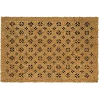 MD-ENTREE MD Entree - Deurmat - Kokosmat - Finesse - Stars All Over - 40 x 60 cm