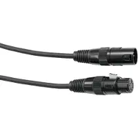 LightmaXX kabel DMX 3m 5-pol. XLR 110 Ohm - DMX-kabel