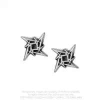 Metallica Oorstekers - Ninja Star Logo - zwart | Maat Standard