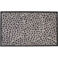 MD-ENTREE MD Entree - Deurmat - Schoonloopmat - Soft & Design - Dots natural - 55 x 90 cm
