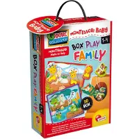 Lisciani Montessori Baby Box Play Family Dieren