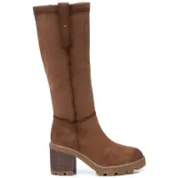 Refresh Dames Laarzen 172123 bruin (37), 5 tot 8 cm, Ritssluiting, Casual 17212302-CAMEL