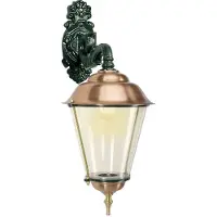Ks Verlichting Nostalgische buitenlamp Volendam 3 hangend - groen