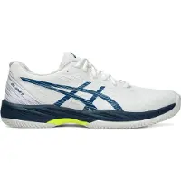 Asics Asicsvoor mannen. 1041A358 Trainers Gel-Game 9 klei/oc wit (46.5), Plat, Veters, Casual, Sportief, Meerdere sporten