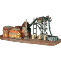 Luville Kersthuisje Efteling | Baron 1898 op batterijen | Warm wit | 23 cm