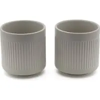 Bredemeijer Mok Skagen Lichtgrijs 300 ml (Set van 2)