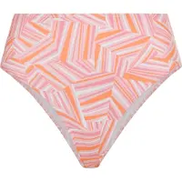 LASCANA Bikinibroek 'Lisa' oranje / rosa / wit
