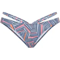 LASCANA Bikinibroek 'Lisa' duifblauw / lichtblauw / abrikoos / lichtroze