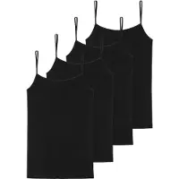 Schiesser Top ' 95/5 Organic Cotton ' zwart