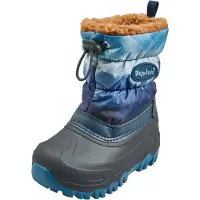 Playshoes Snowboots 'Berge' blauw / lichtblauw / donkerblauw