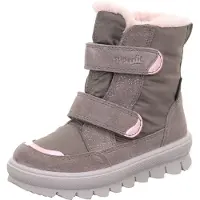 Superfit Snowboots 'FLAVIA' aardetinten / rosa / zilver