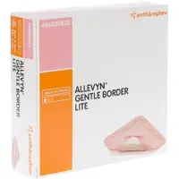 Smith&Nephew Allevyn Gentle Border Lite 5,5 x 12 cm | 10 stuks