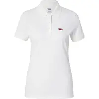 Levi's Shirt 'Slim Polo Shirt' rood / wit