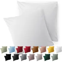 Blumtal Kussensloop Microvezel Kussenhoes 60 x 60 cm - Wit - Set van 2