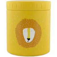 Trixie Thermos container - Mr. Lion - Thermo lunchpot voor kinderen - 500 ML - RVS Lunchbox - Geel