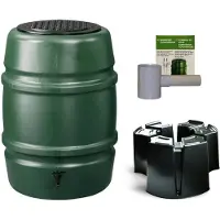 Harcostar Regentonset Harcostar - 168 Liter Groen + Voet + Vulautomaat
