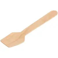 Fiesta berkenhouten ijslepel 9,6cm, 100 stuks