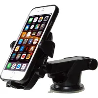 MMOBIEL Uitschuifbare Autohouder met Zuignap Bevestiging - Past op elke Smartphone - Heeft een 180 graden Verstelbare/Draaibare Arm - Universeel