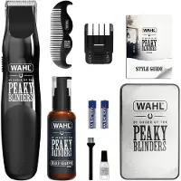 Wahl Peaky Blinders - Baardtrimmer Set - Precisie Trimmer Baardshampoo Kam (5-delig)