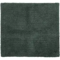 Tiseco Home Studio - Badmat RIVA - SET/2 - 100% katoen - antislip - Vierkant - 60x60 cm - Donkergroen