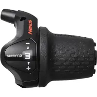 Shimano Draaiversteller 3 speed Nexus SL-3S42E met kabels en clickbox - zwart